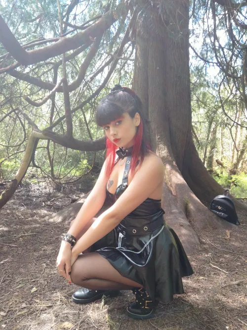 Thumbnail Seductive Forest Nymph: The Charms of a Sexy Collar | Vixens-Destiny