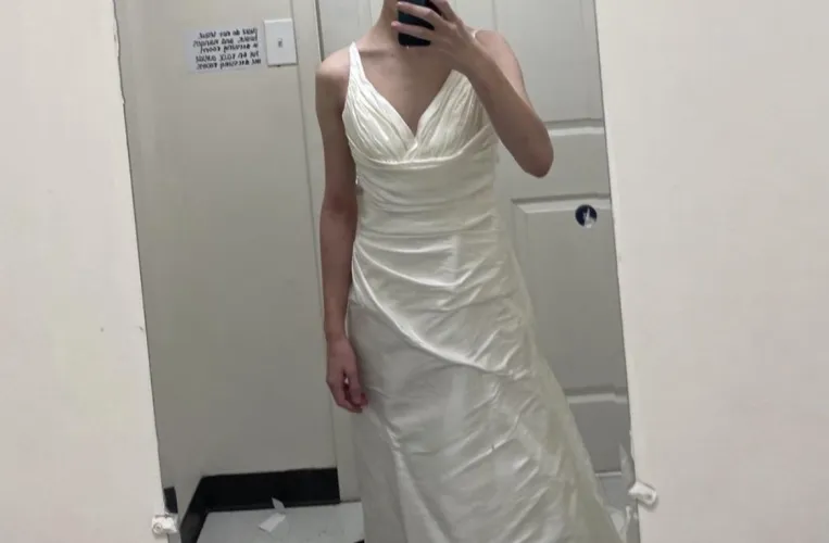 Thumbnail International-Sky65 Tries on Wedding Dress: A Symbol of Femboy Elegance