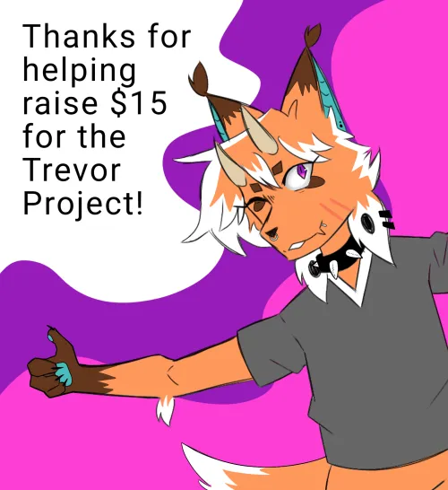 Thumbnail Support the Trevor Project with 420ikawa's Headshot Commissions