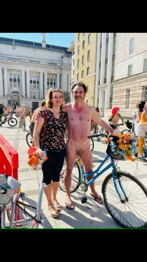 Thumbnail CFNM at Wnbr World Naked Bike Ride Exhibition | Theartyman