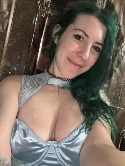 Thumbnail Sirenskiss3 Captures Busty Beauty in Baby Blue - Homegrowntits