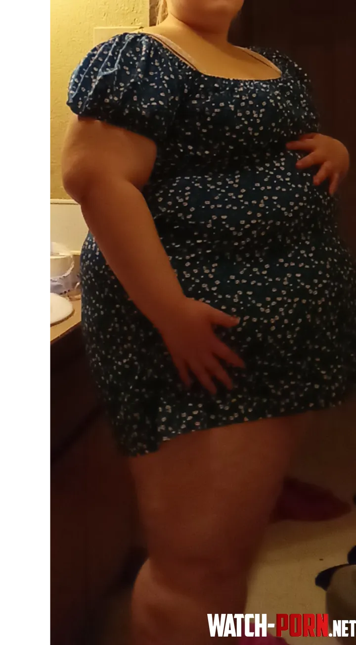 my dress used to be too big now it barely fits by GoddessAshleyBbw