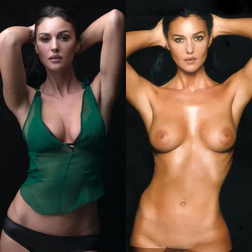 Thumbnail Monica Bellucci Unveiled: A Celeb OnOff Journey by playmaetoday