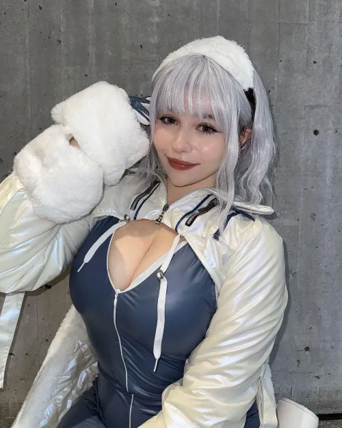 Thumbnail Indulge in Nikke Notsugashi's Neve Cosplay in NSFWCostumes