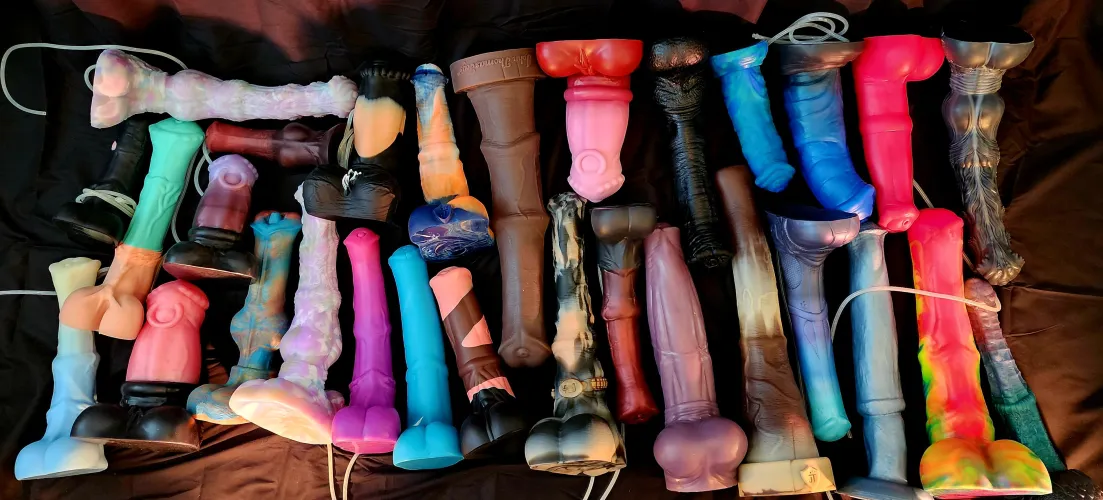 Thumbnail Collection Reveal: Horseequine Dildos Galore