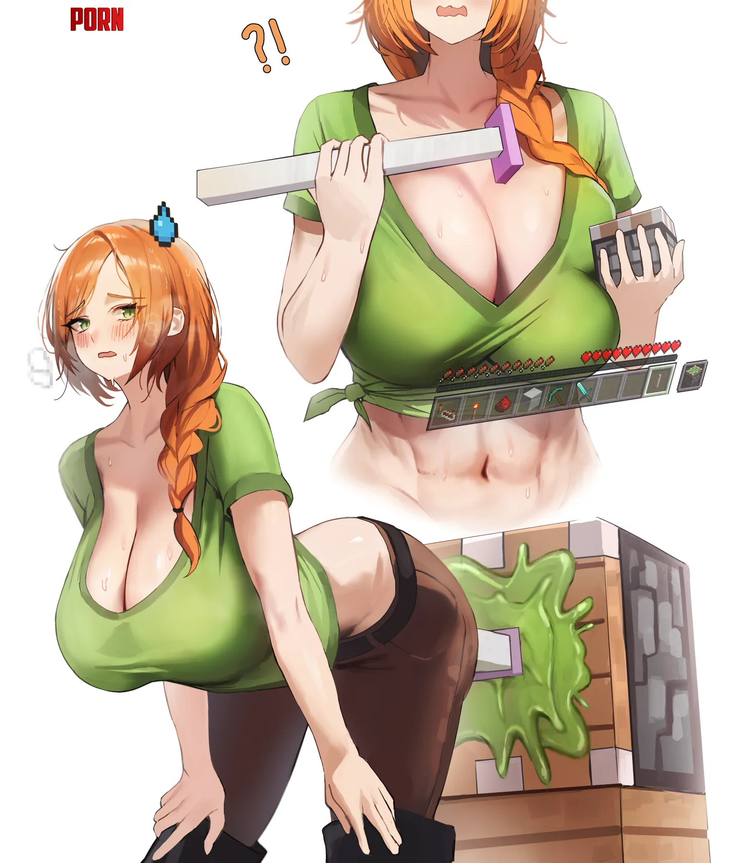 Milf Alex Minecraft by Zewen_Senpai