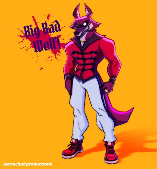 Thumbnail Naming the Big Bad Wolf: A Design Project by Stef_Armchair_Prod in Furry Community