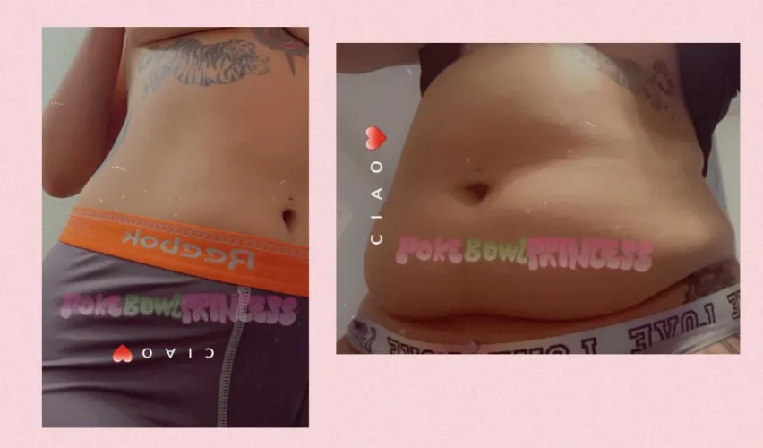 Thumbnail PokeBowlQueen's Weight Journey from Athletic to Chubby