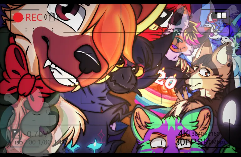 Thumbnail Chawwy_Woof Celebrates 2 Decades with Cool People Art in the Furry Realm