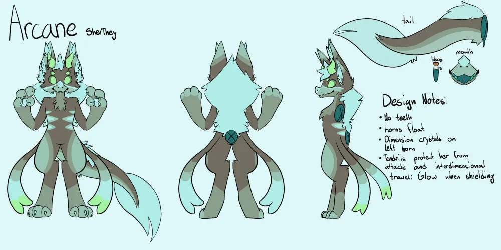 Thumbnail Imagining Species: Name Suggestions Welcome by DividedFox in Furry Community