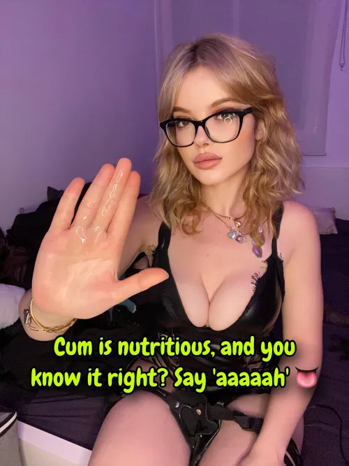 Thumbnail Missmaudedoll's Revelation: Cum is Nutritious | CEI Captions