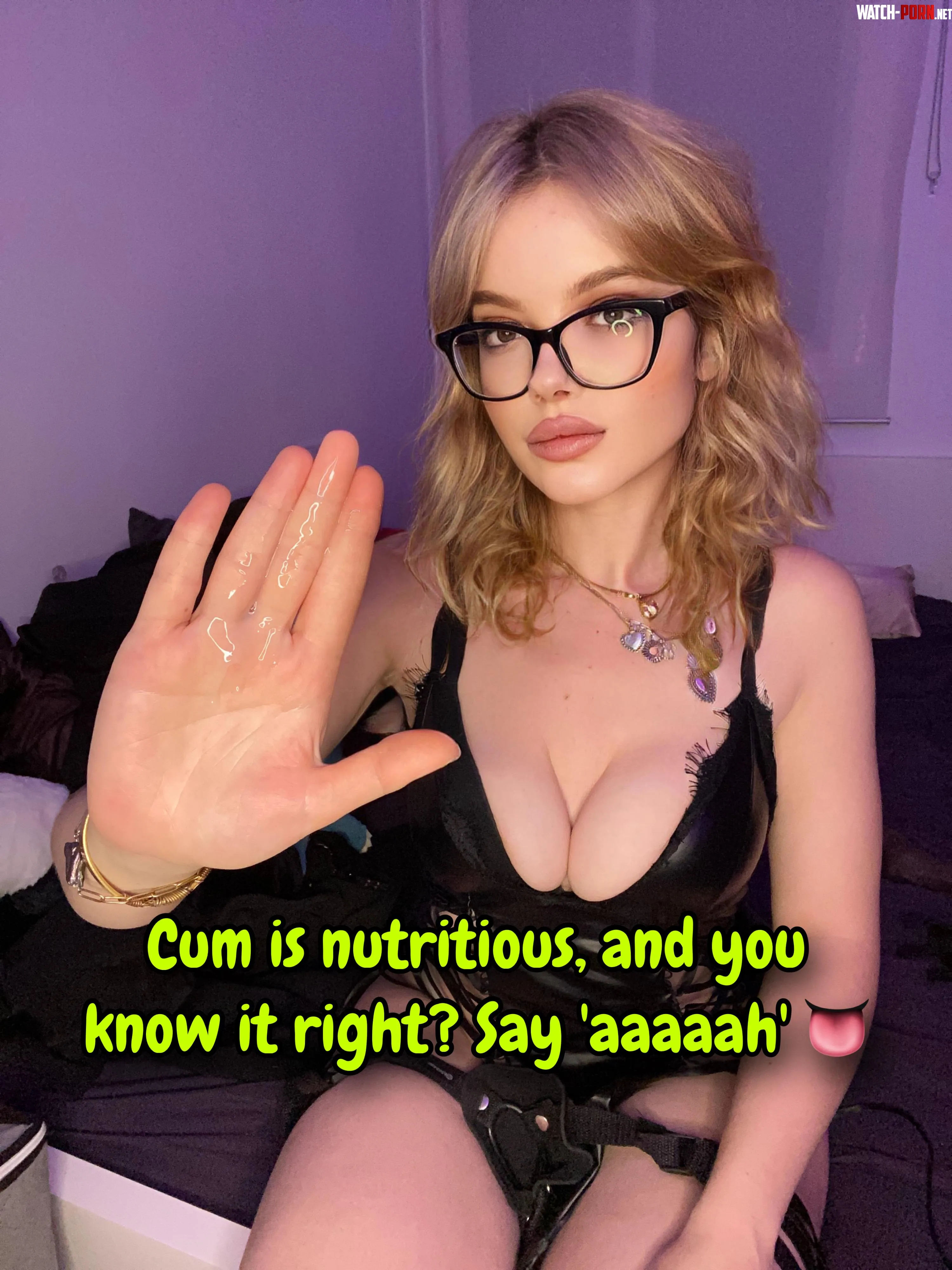 Cum is nutritious oc by Missmaudedoll