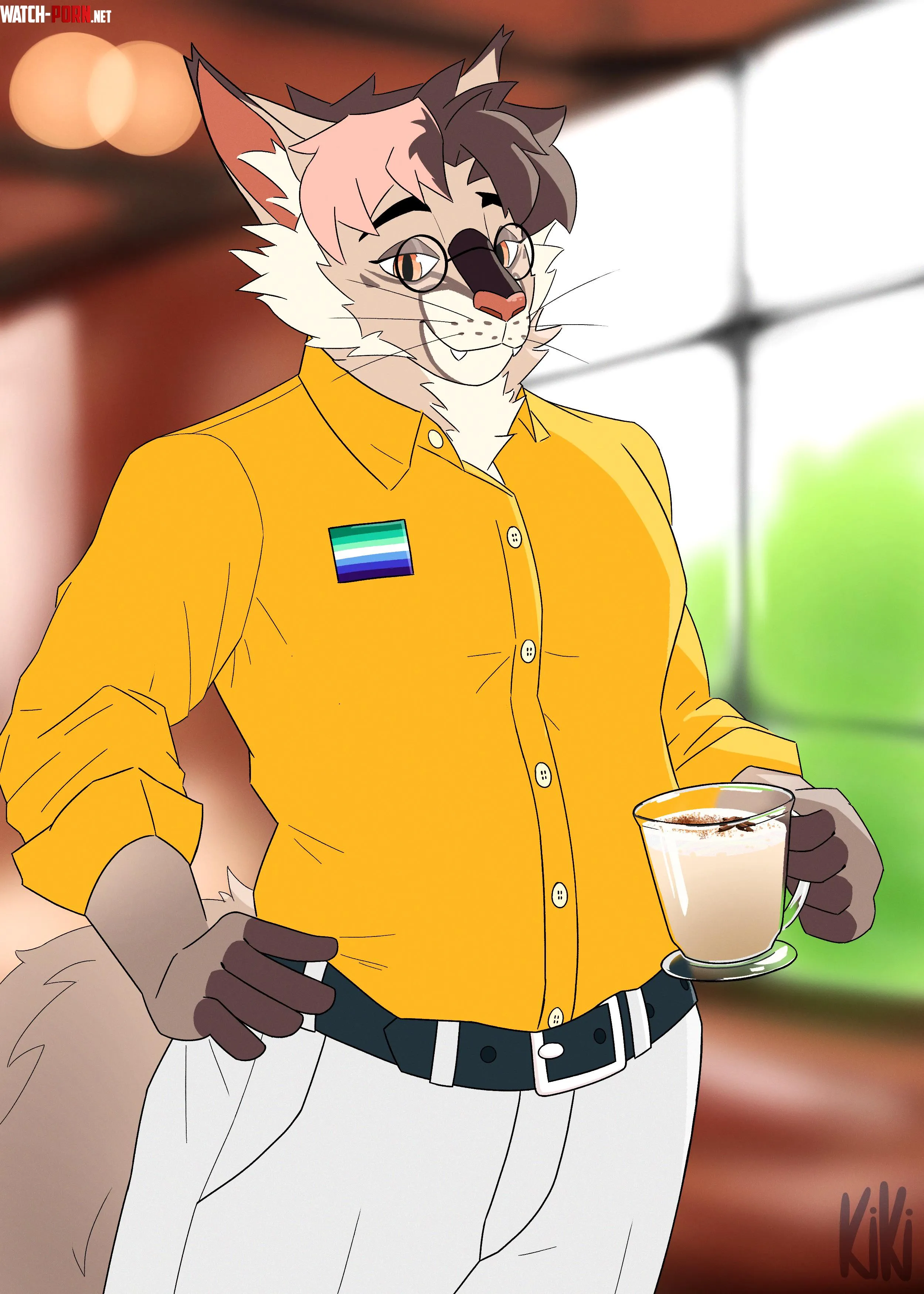 His name is Chai   art by me by kikideernunda