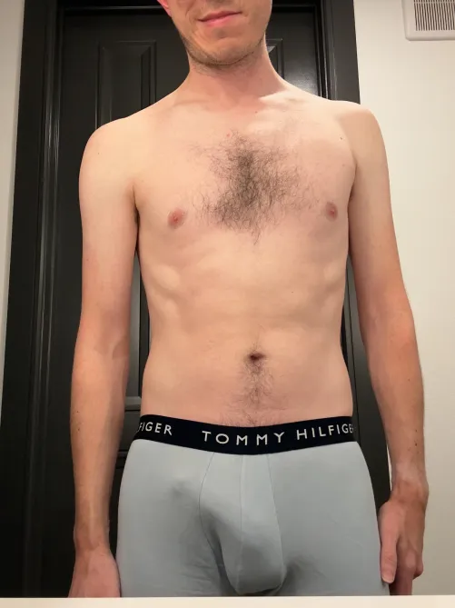 Thumbnail DesiresAbroadX’s Intriguing Baby Blue Bulge Reveal