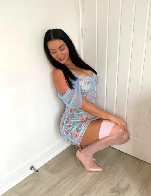 Thumbnail Feel Beautiful and Sexy in a Sky Blue Tight Dress by LoovelyButtercup