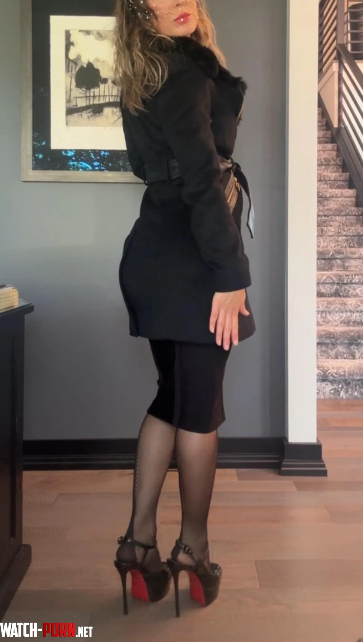 Black pencil skirt F 45 by FitMilfSam