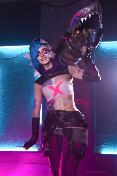 Thumbnail Miakanayuri's Jinx Arcane Transformation - cosplaygirls