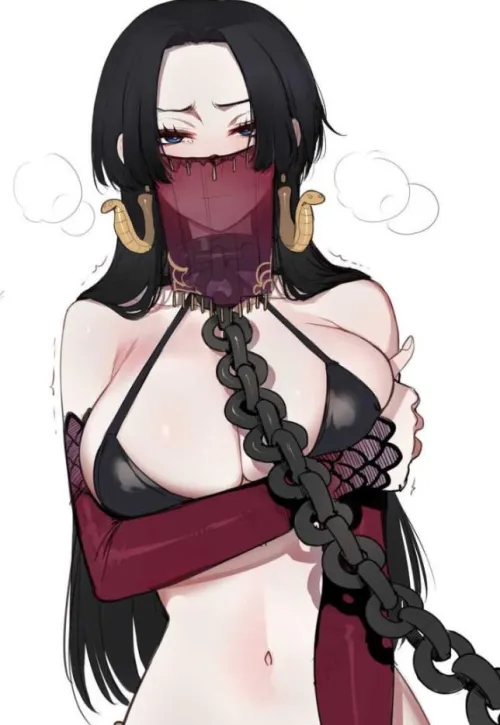 Thumbnail Boobsy Boa Hancock: Chained Desires Revealed by curvypiecutie