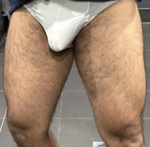 Thumbnail Admiring Legs by Sensitive_Lettuce201 | Bulges