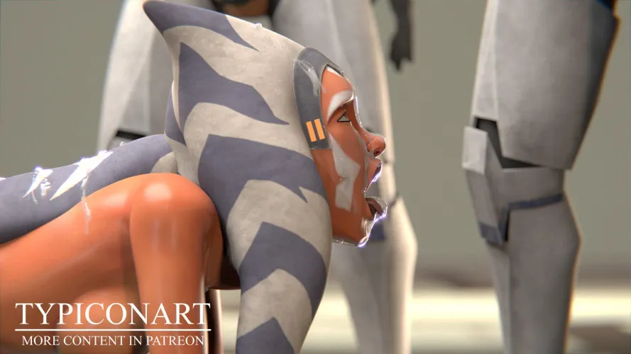 Thumbnail Kyoto709's Typiconart Take on Ahsoka - A StarWarsNSFW Delight!