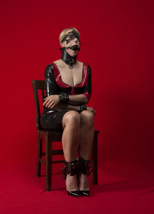 Thumbnail Exploring Leather Cuffs and Gags in BDSMGW: yourboundwife