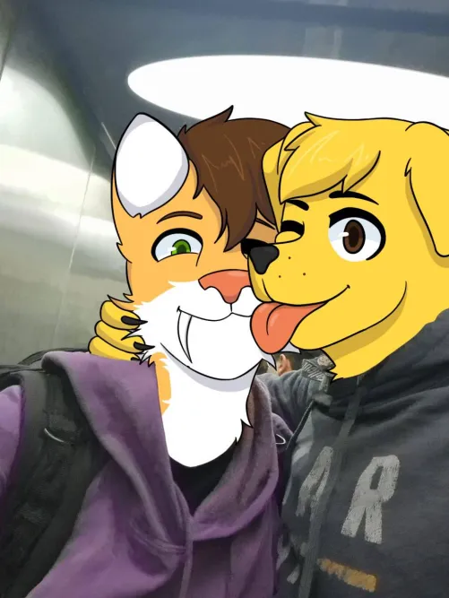 Thumbnail Join ThinkerDoggo in Meeting BF for the First Time IRL - A Furry Tale