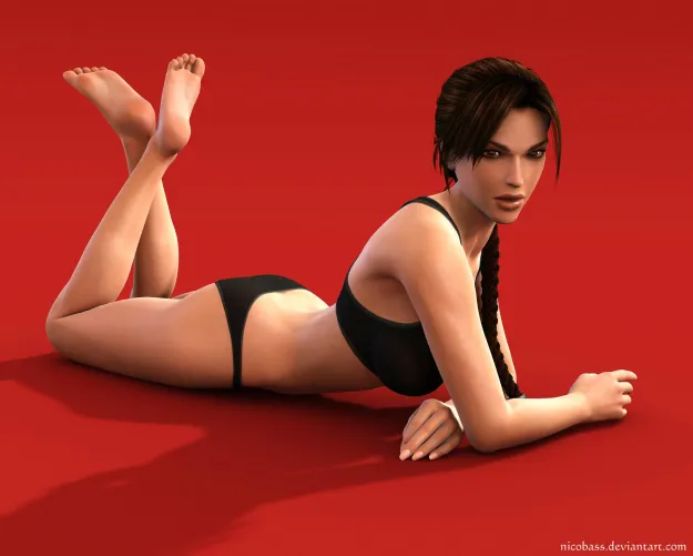 Thumbnail Lara Croft in Tomb Raider by Nicobass | rule34feet