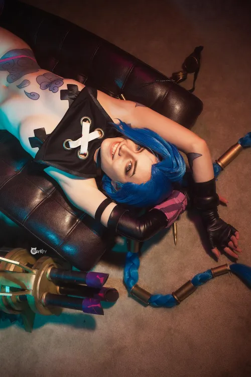 Thumbnail Jinx Cosplay by CarryKey - A Must-See Masterpiece! by CarryKey