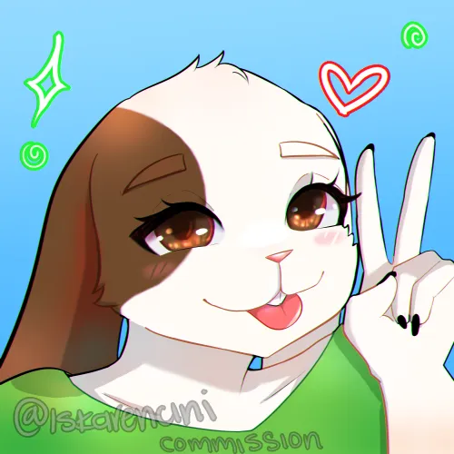 Thumbnail Last Commission: $10 Furry Icon | IsKarencini