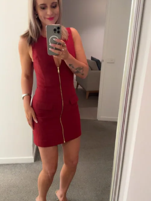 Thumbnail Rate My Stunning 41YO Body in a Cute Red Number