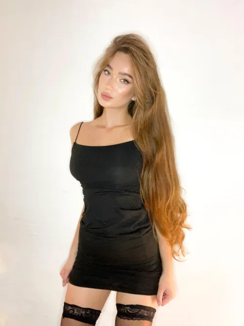 Thumbnail IHateYouself's Favorite Black Dress in the World of Tight Dresses