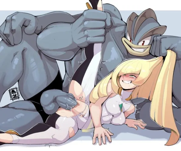 Thumbnail Erotic Art: Lusamine's Encounter with Machamp - Horse_Bitch | HentaiBeast