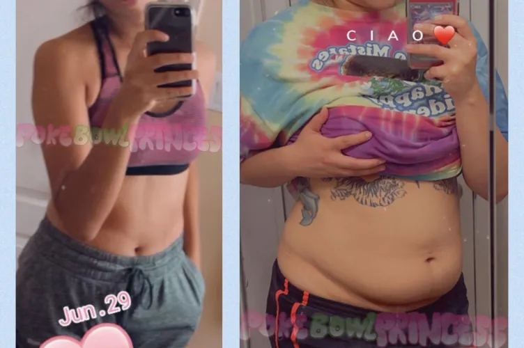 Thumbnail College Morning Runs: Abs Before and After by PokeBowlQueen in wgbeforeafter