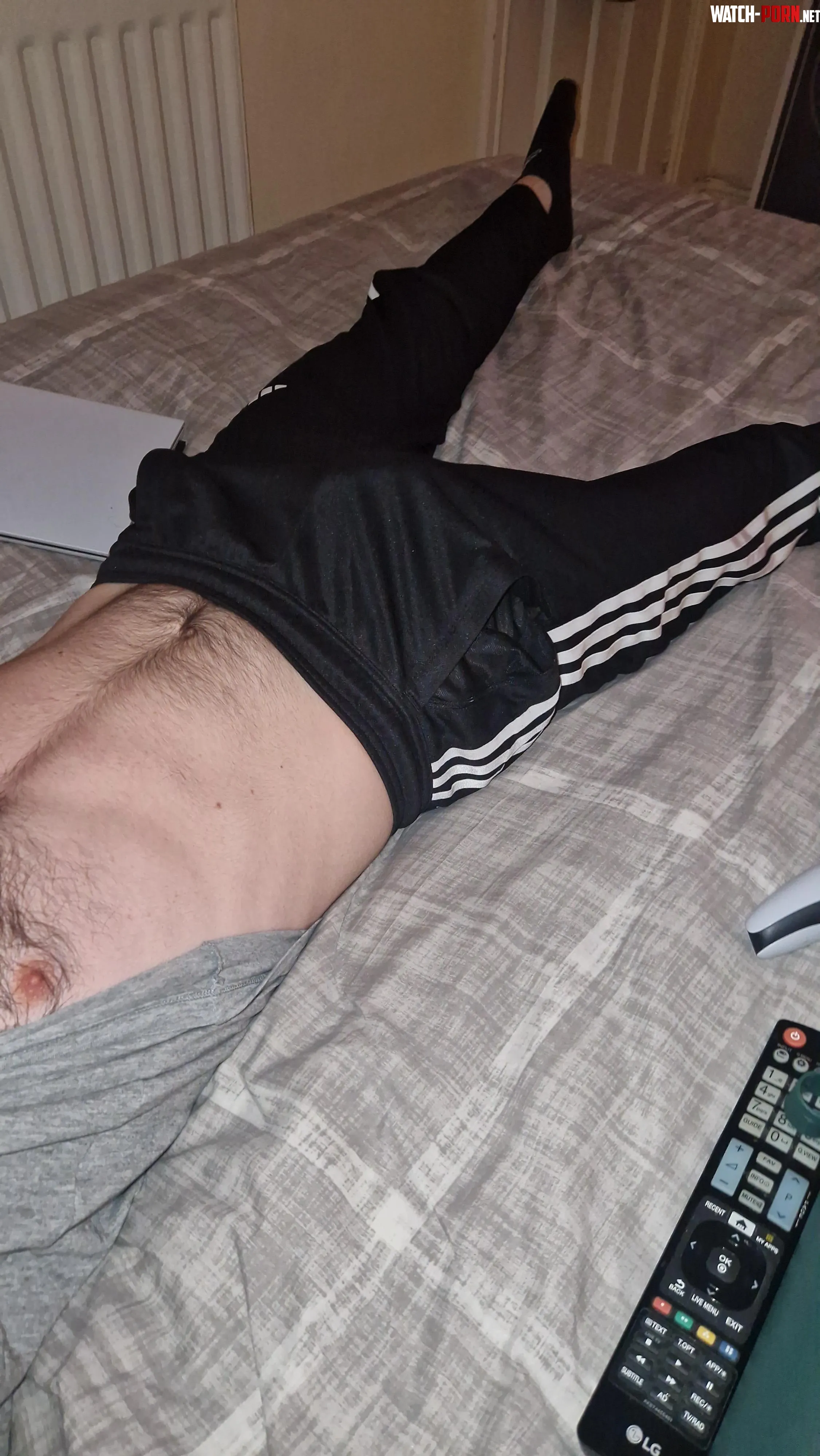 24 uk these trackies feel so good on my bulge  by jw_00uk