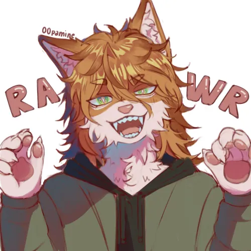 Thumbnail Rawr Art by 00pamine | Dive into Furry Artistry