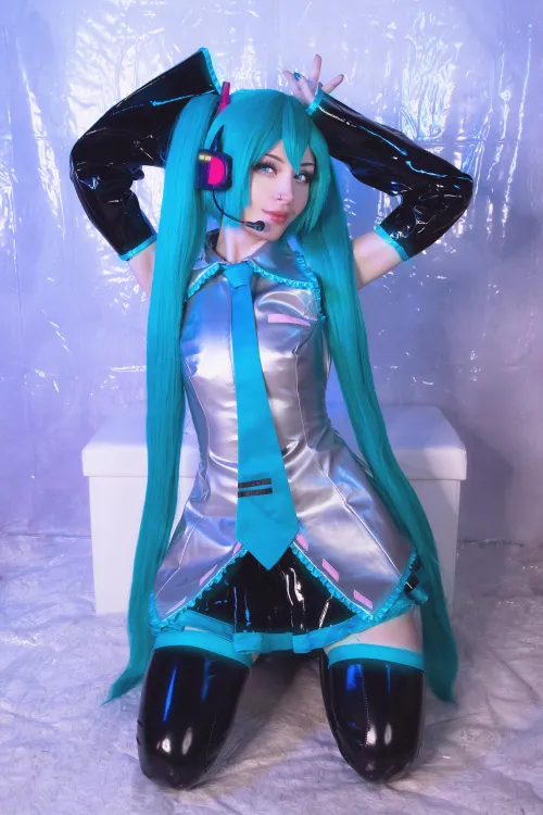 Thumbnail Hatsune Miku Cosplay by Shirokitsune | cosplaygirls