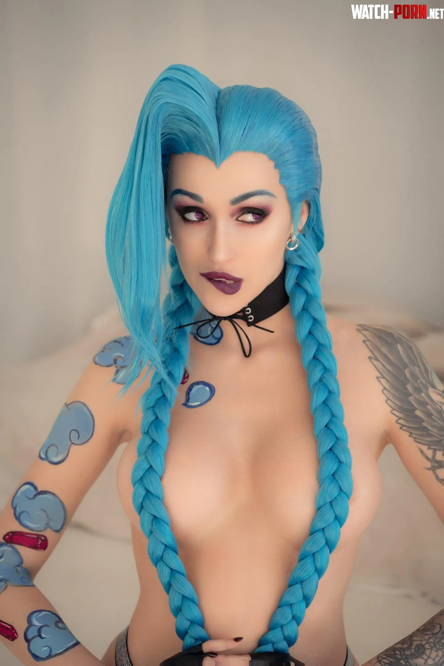 Jinx from Arcane by Lera Himera by iam_Lera_Himera