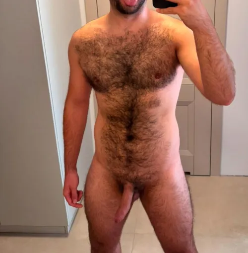 Thumbnail Insider's View: 29 Working from Home in Insanely Hairy Men World