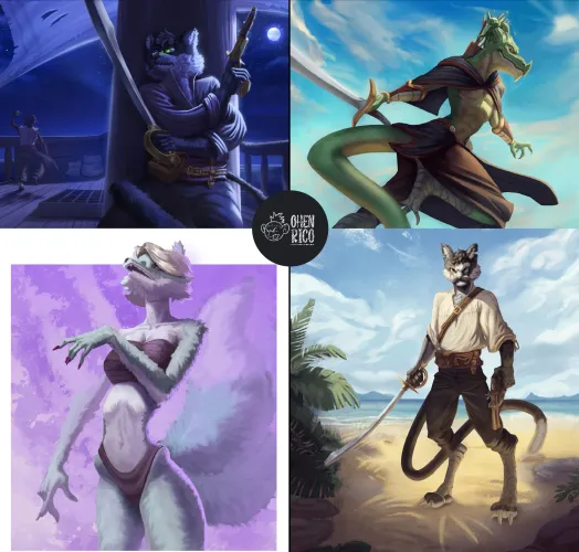 Thumbnail Explore 'My Best Furry Artworks' by Henriq-draw | Furry Creations Galore