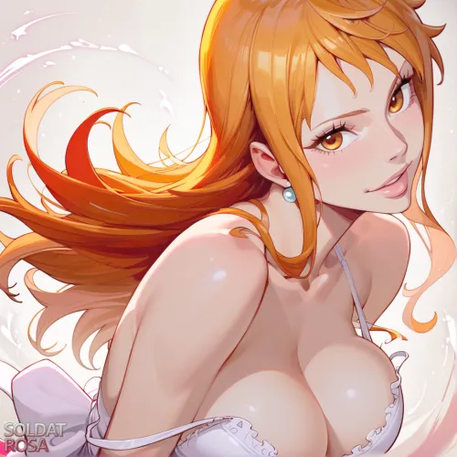 Thumbnail Anime Delight: Nami from One Piece in OppaiLove by SoldatRosa_