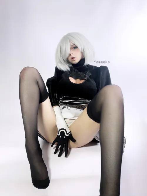 Thumbnail Cosplaygirls Special: Yameeka's 2B Transformation Unveiled