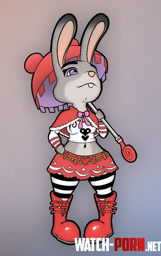 First half of a Judy HoppsGhost Princess Perona outfit swap Im working on 3 by Lycantail