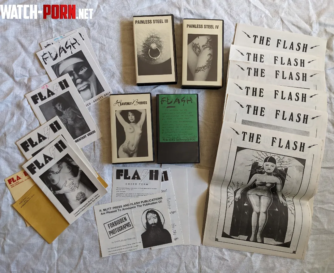 Charles Gatewood was a photographer and videographer who in the late 1970s was drawn into the world of fetish and body modifications Flash was both a publication company and the name of the newspaper he independently published through it by CafGardenWitch