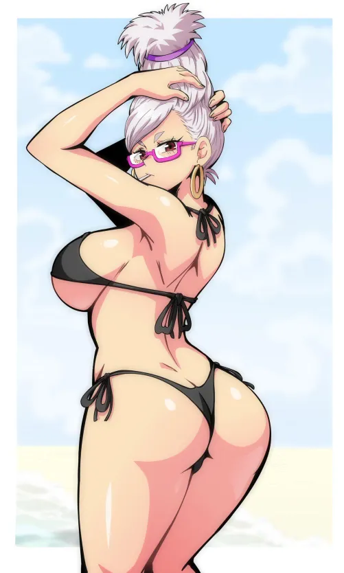 Thumbnail Grandma Seiko's Beach Escapade | ecchi