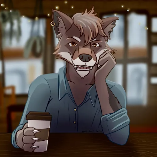 Thumbnail small_fast_frog's Coffee Date Conversations in Furry Art