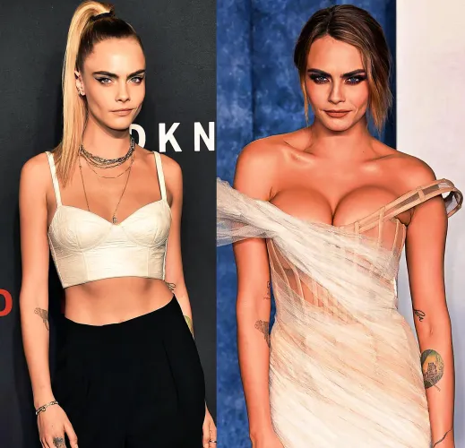 Thumbnail Cara Delevingne: Past and Present Comparison Analysis