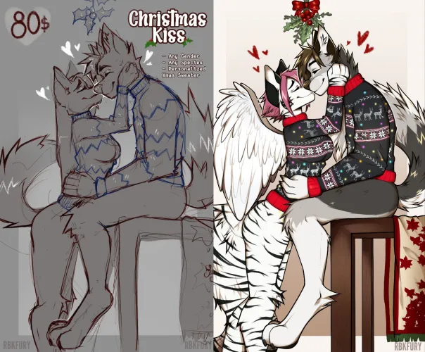 Thumbnail Get Ready for Christmas: RBKFURYart's YCH Offers Await!