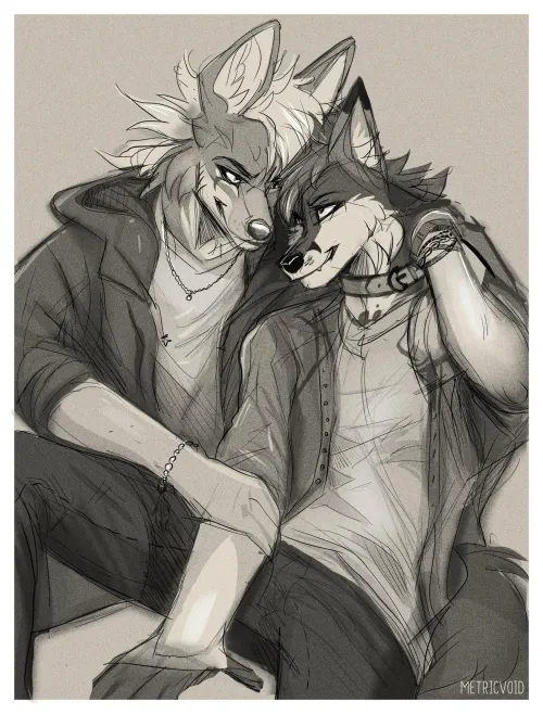 Thumbnail Discover Boyfriend's Furry Art by MetricVoidArt