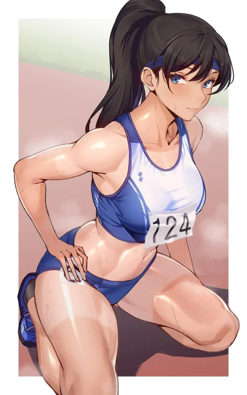 Thumbnail Athletic Sister Volyz Original by Throwawheylmao in FitDrawnGirls Category