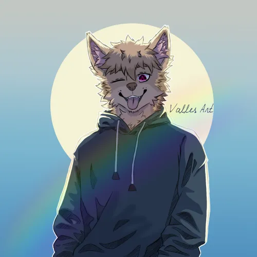 Thumbnail Sunrise Art by VallesGames: A Furry Creation to Admire